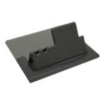 Chargeur sans fil 5 en 1 pliable 15 W, tapis de souris avec porte-crayon et support de téléphone pour le bureau