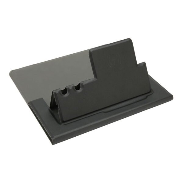 Chargeur sans fil 5 en 1 pliable 15 W, tapis de souris avec porte-crayon et support de téléphone pour le bureau