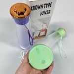 ⁦Presse-agrumes électrique, mixeur à smoothies, mixeur portable, mixeur USB, mini robot culinaire à deux lames⁩ - الصورة ⁦6⁩